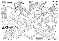 Bosch 3 601 F64 001 GKS-55 Circular-hand-saw Spare Parts